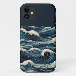 Funda Para iPhone 11 Ondas de tsunami