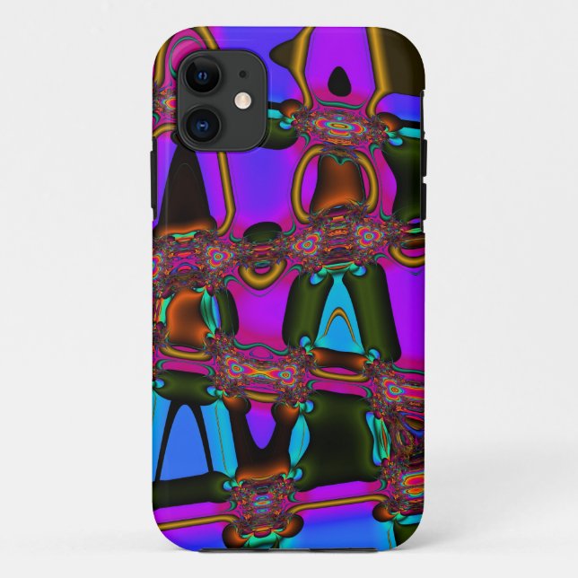 Funda De Case-Mate Para iPhone ondas líquidas (Reverso)