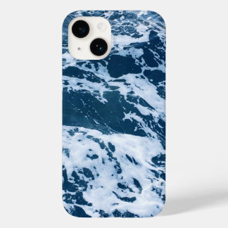 Funda Para iPhone 14 De Case-Mate Ondas oceánicas azules de Moody