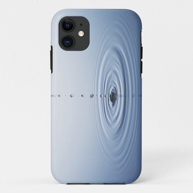 Funda De Case-Mate Para iPhone Ondulación en el agua (Reverso)