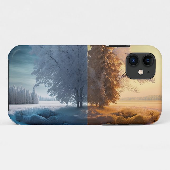 Funda De Case-Mate Para iPhone One day in winter (Reverso (horizontal))