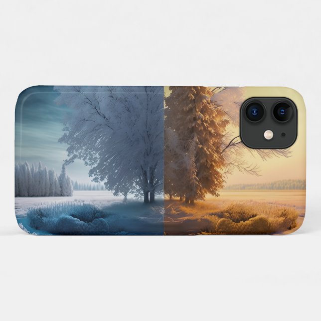 Funda De Case-Mate Para iPhone One day in winter (Reverso (horizontal))