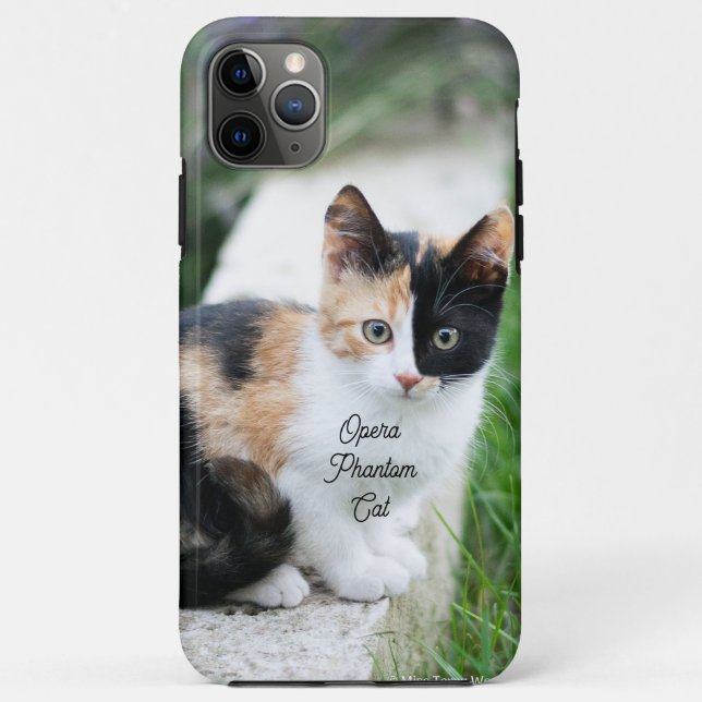 Funda De Case-Mate Para iPhone Opera Gato fantasma (Reverso)