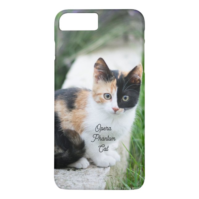 Funda De Case-Mate Para iPhone Opera Gato fantasma (Reverso)