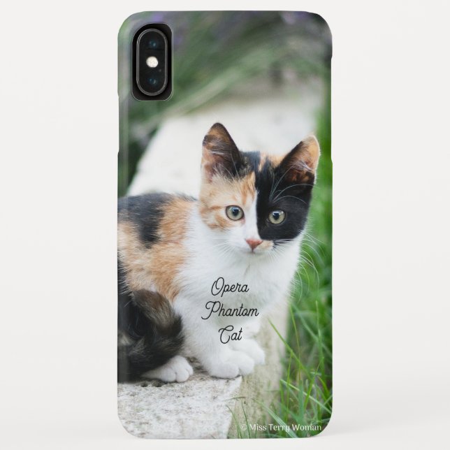 Funda De Case-Mate Para iPhone Opera Gato fantasma (Reverso)