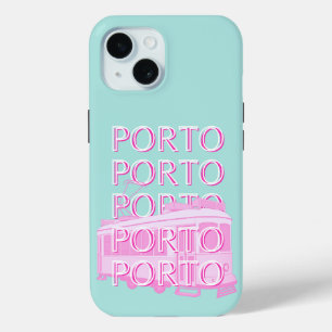 Funda Para iPhone 15 Oporto Travel Art, Portugal Travel Art