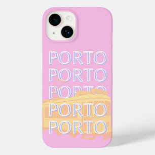 Funda Para iPhone 14 De Case-Mate Oporto Travel Art, Portugal Travel Art, Preppy Pin