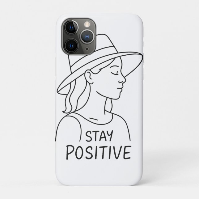 Funda De Case-Mate Para iPhone Optimismo y fuerza radiante positivo de la permane (Reverso)