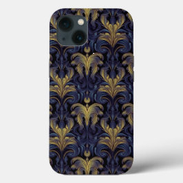 Funda Para iPhone 13 Opulencia barroca de medianoche