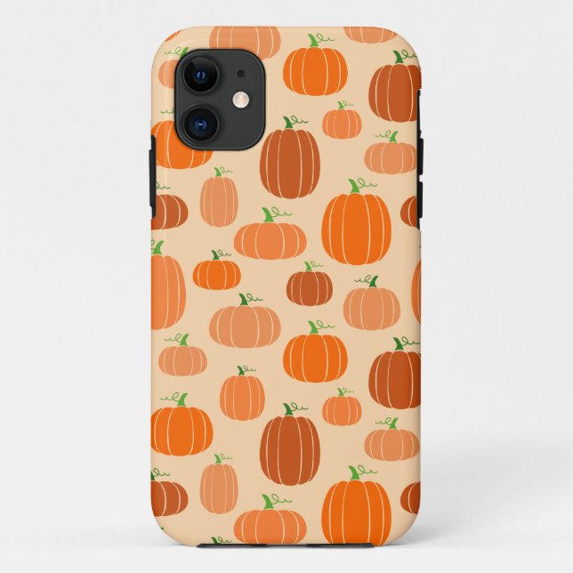Funda De Case-Mate Para iPhone Orange pumpkins (Reverso)