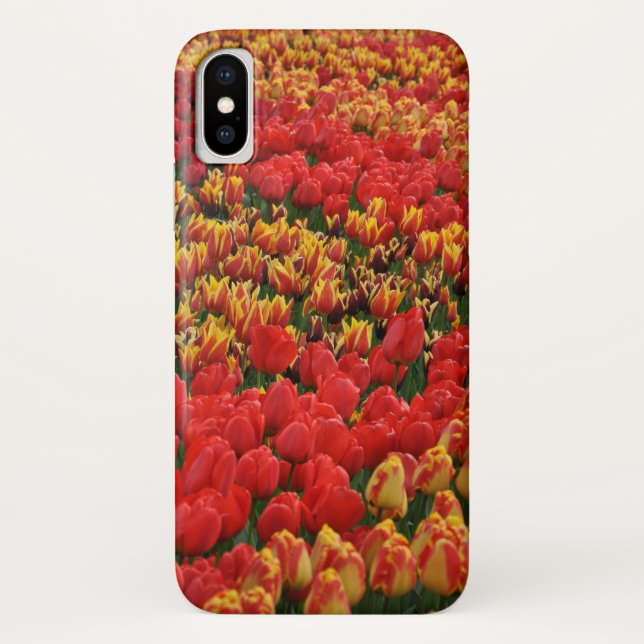 Funda De Case-Mate Para iPhone Orange spring tulips (Reverso)