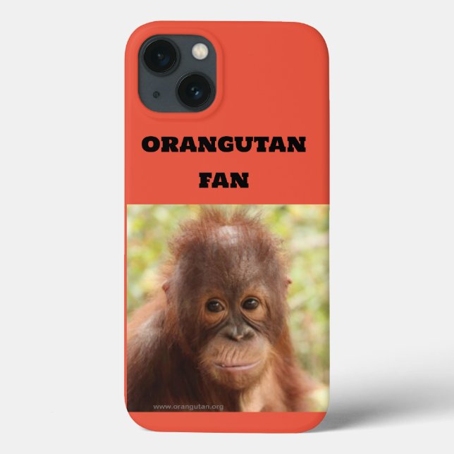 Funda De Case-Mate Para iPhone Orangutan Trudeau (Reverso)