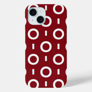 Funda Para iPhone 15 Órbita de granate