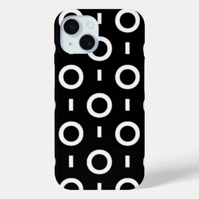 Funda De Case-Mate Para iPhone Órbita Noir (Reverso )