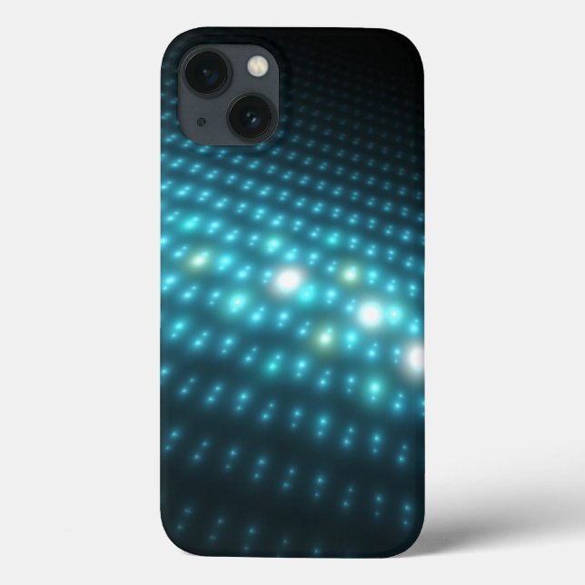 Funda De Case-Mate Para iPhone Orbs azules 3D (Reverso)