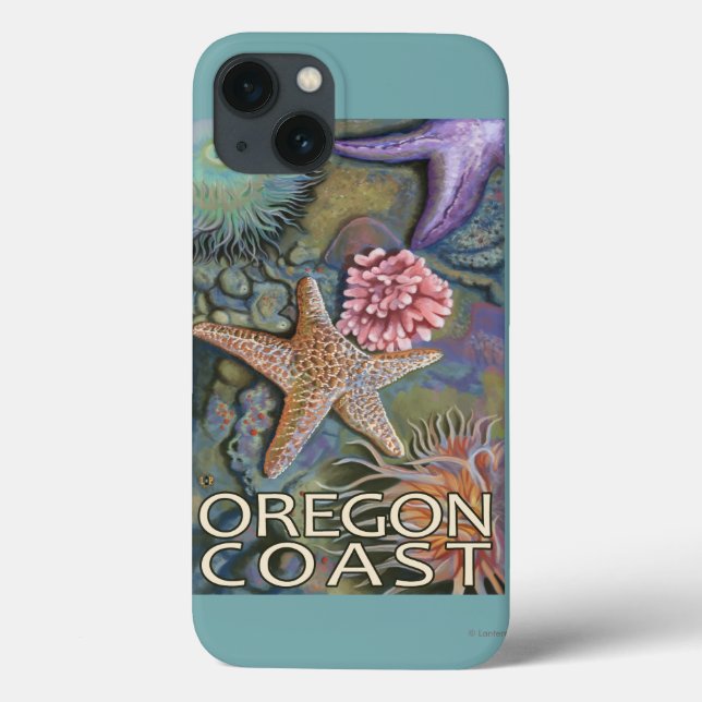 Funda De Case-Mate Para iPhone Oregon Coast Tidepool (Reverso)