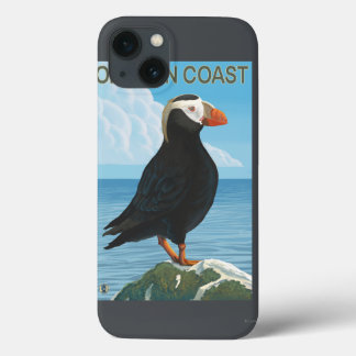 Funda Para iPhone 13 Oregon Coast Tufted Puffin