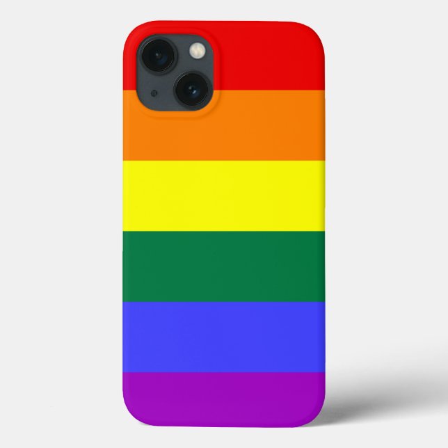 Funda De Case-Mate Para iPhone Orgullo arcoiris (Reverso)