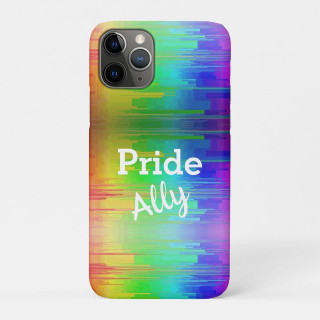 Funda De Case-Mate Para iPhone Orgullo arcoiris (Reverso)