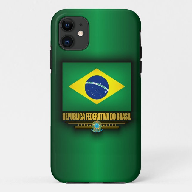 Funda De Case-Mate Para iPhone Orgullo brasileño (Reverso)