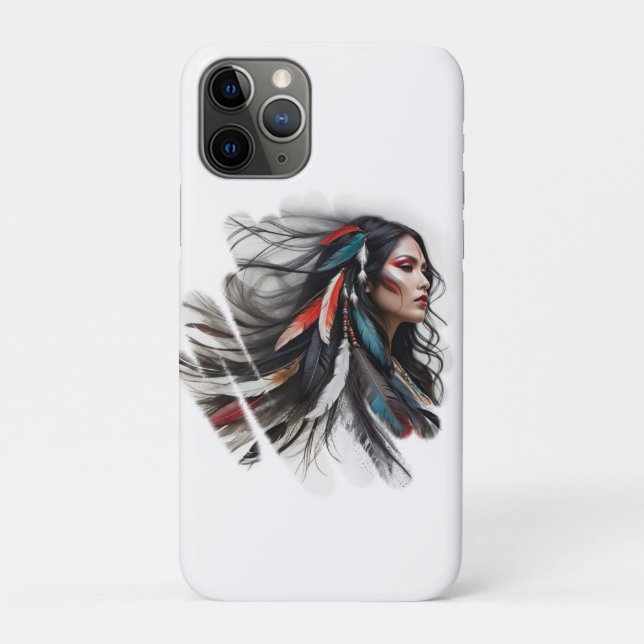 Funda De Case-Mate Para iPhone Orgullo Cherokee 4 (Reverso)