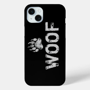 Funda Para iPhone 15 Mini Orgullo de oso gay pata de oso angustiado WOOF