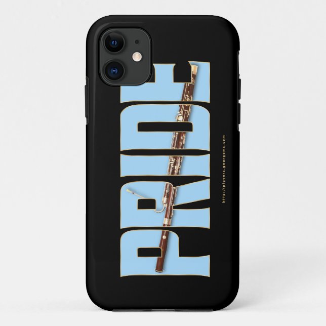Funda De Case-Mate Para iPhone ORGULLO del Bassoon (Reverso)