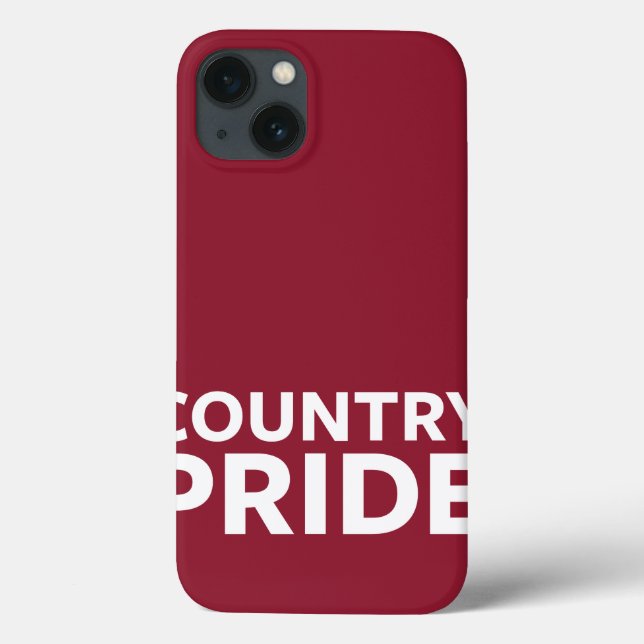 Funda De Case-Mate Para iPhone Orgullo del país (Reverso)