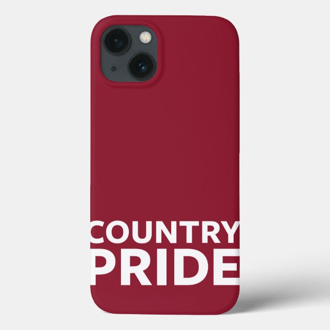 Funda De Case-Mate Para iPhone Orgullo del país (Reverso)