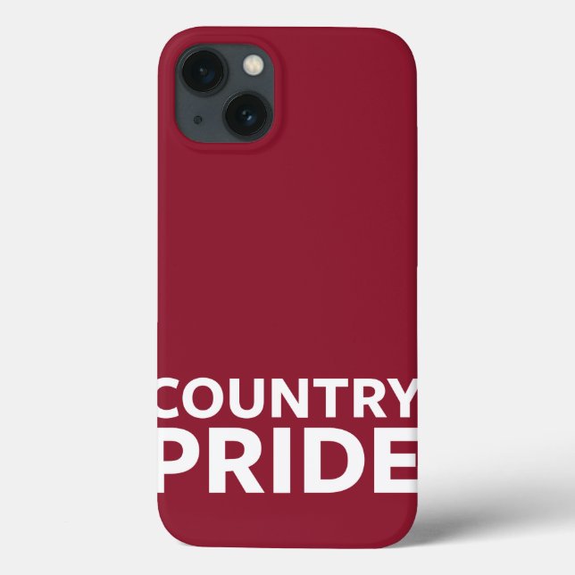 Funda De Case-Mate Para iPhone Orgullo del país (Reverso)