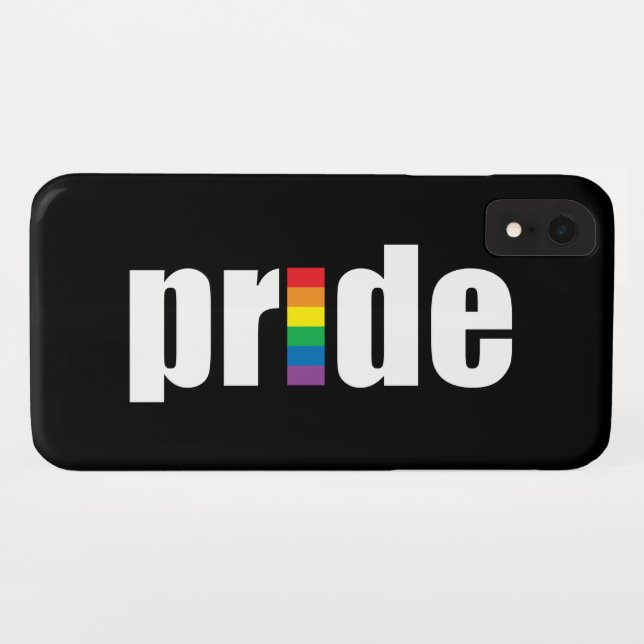 Funda De Case-Mate Para iPhone Orgullo gay (Reverso (horizontal))