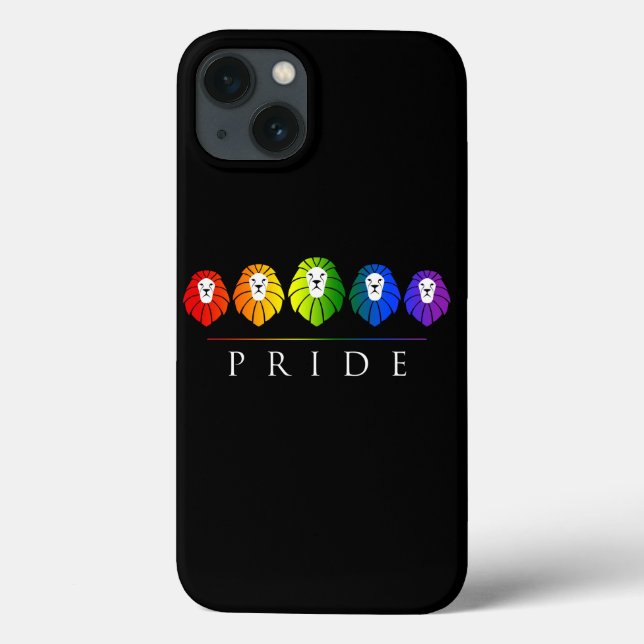 Funda De Case-Mate Para iPhone Orgullo gay de los leones - LGBT (Reverso)