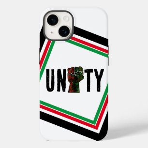 Funda Para iPhone 14 De Case-Mate orgullo negro bandera panafricana roja verde puño 