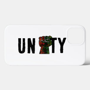 Funda Para iPhone 13 orgullo negro bandera panafricana roja verde puño