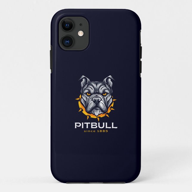 Funda De Case-Mate Para iPhone Orgullo Pitbull: Proteja tu iPhone con estilo! (Reverso)