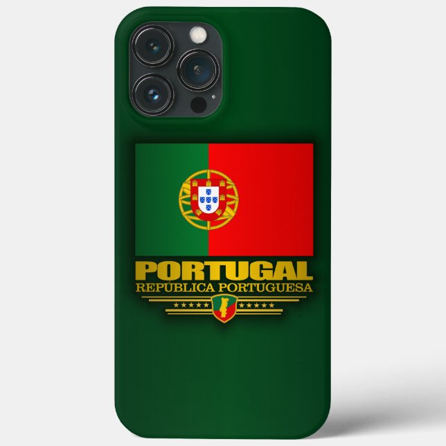 Funda De Case-Mate Para iPhone Orgullo portugués (Reverso )
