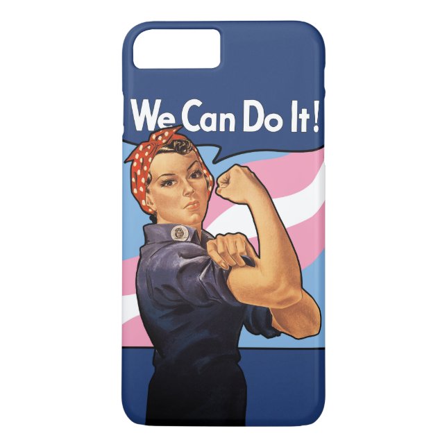 Funda De Case-Mate Para iPhone Orgullo Rosie Transgender (Reverso)