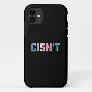 Funda Para iPhone 11 Orgullo Transgénero Cis no es Bandera Trans LGBTQ 