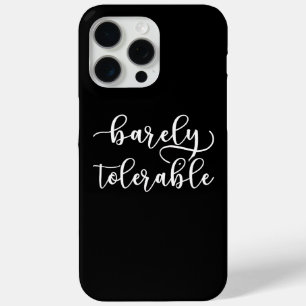Funda Para iPhone 15 Pro Max Orgullo Y Prejuicio - Apenas Tolerable