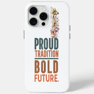 Funda Para iPhone 15 Pro Max Orgullosa Tradición, Audaz Diseño Futuro De Borde