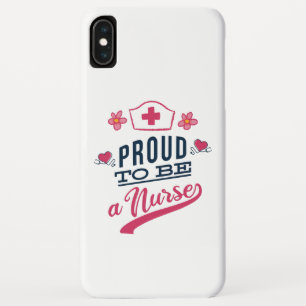 Funda Para iPhone XS Max Orgulloso de ser enfermero