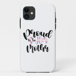 Funda Para iPhone 11 Orgulloso de ser su madre, transexual transexual L