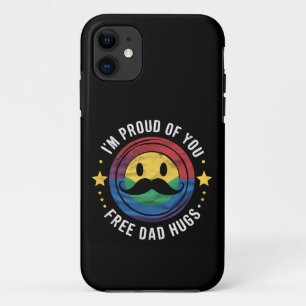 Funda Para iPhone 11 Orgulloso De Tu Padre Libre Abraza A Aliado Del Or
