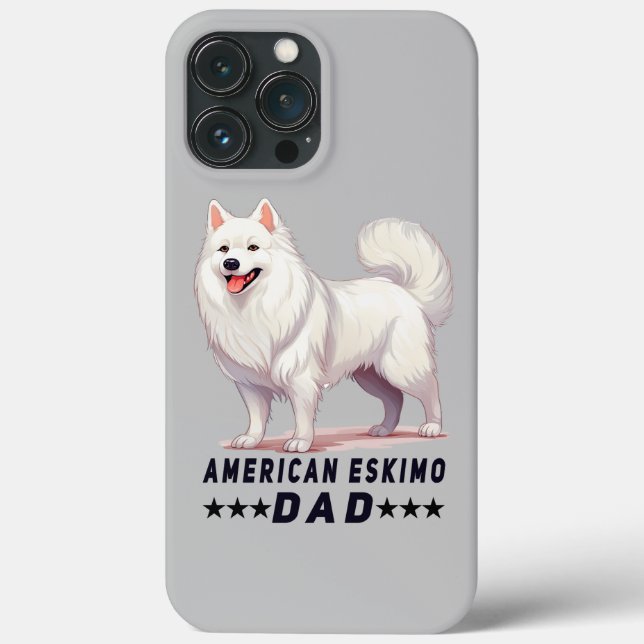 Funda De Case-Mate Para iPhone Orgulloso Eskimo Dad Dog Lover (Reverso )