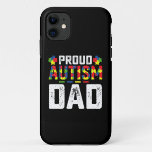 Funda Para iPhone 11 Orgulloso padre de autismo Conciencia Familia Auti