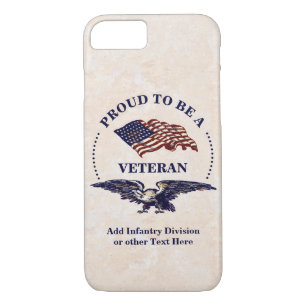 Funda Para iPhone 8/7 Orgulloso ser un veterano