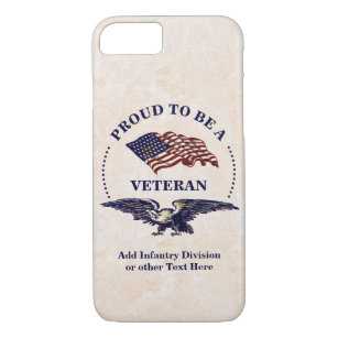 Funda Para iPhone 8/7 Orgulloso ser un veterano