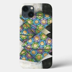 Funda Para iPhone 13 Origami Fortune Teller on Geometric Paper