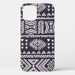 Funda Para iPhone 12 Origen étnico tribal, quinto patrón sin fisuras.
