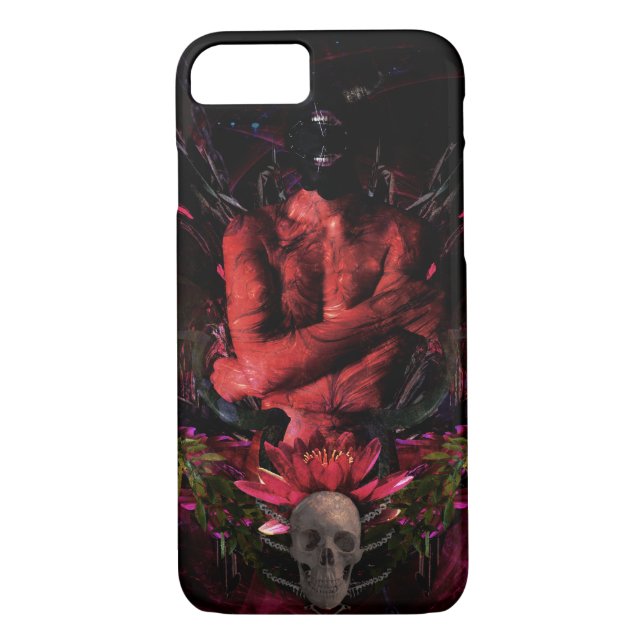 Funda De Case-Mate Para iPhone Original art work #4 "devil" (Reverso)